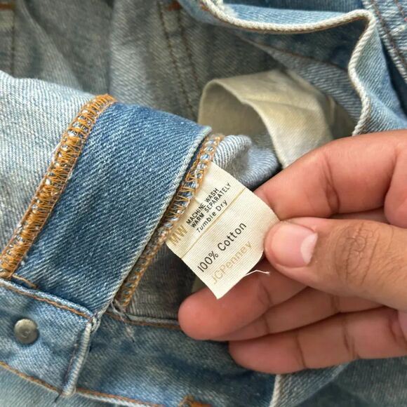 Vintage 70s JC Penney Denim Jeans Size 33x29 - Picture 6 of 8